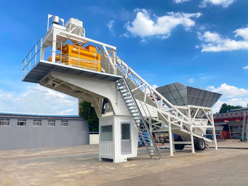 移動型混凝土攪拌站